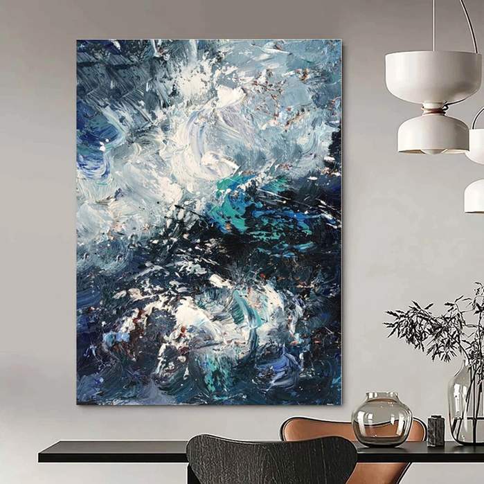 sea bold abstract painting design 5